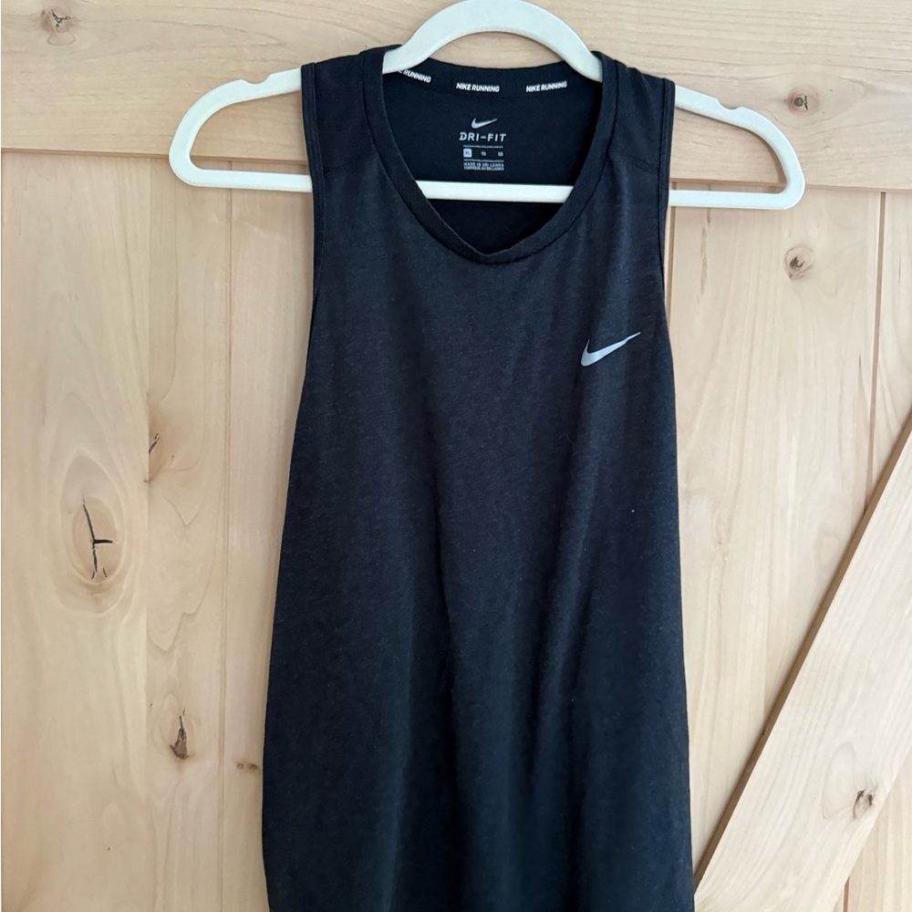 Nike Women's Black Dri-FIT Tank Top- Size XL